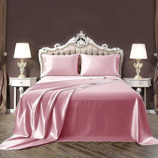 Pure Eco Silk Satin Bedsheets